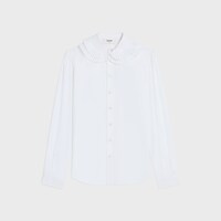 shirt IN COTTON POPLIN - WHITE -  - 1 | CELINE