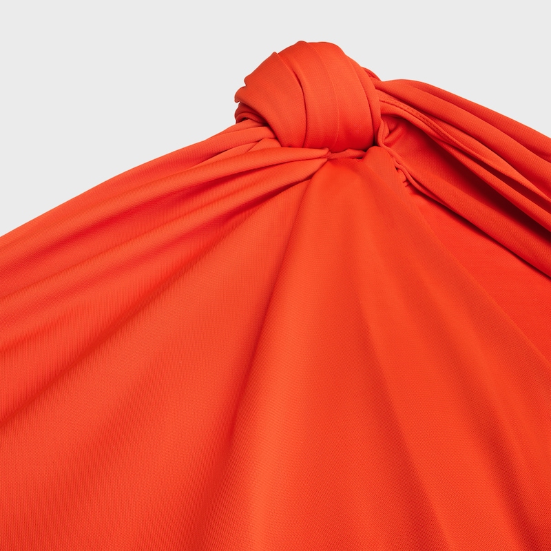 jumpsuit IN viscose jersey - RETRO ORANGE -  - 1 | CELINE