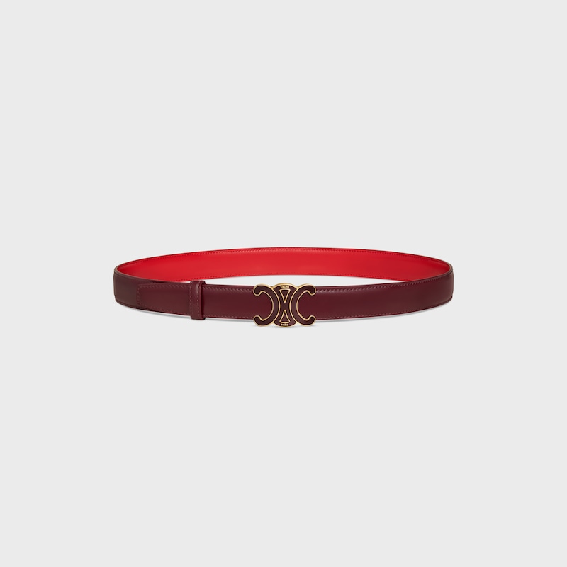 Wendbarer Riemen 25 MM AUS TAURILLON -  -  - 1 | CELINE
