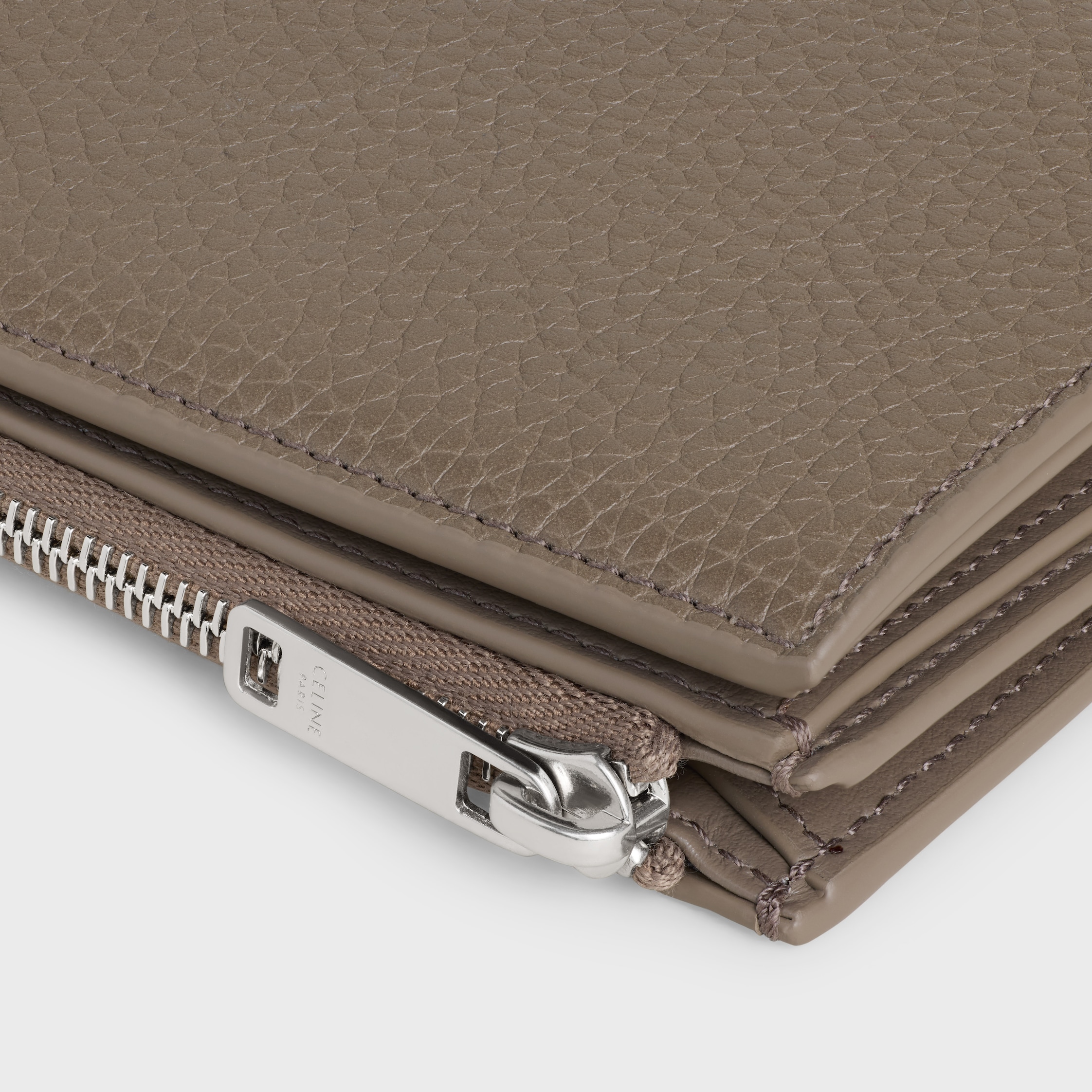 コンパクトウォレット / グレインドカーフスキン - スリ | CELINE