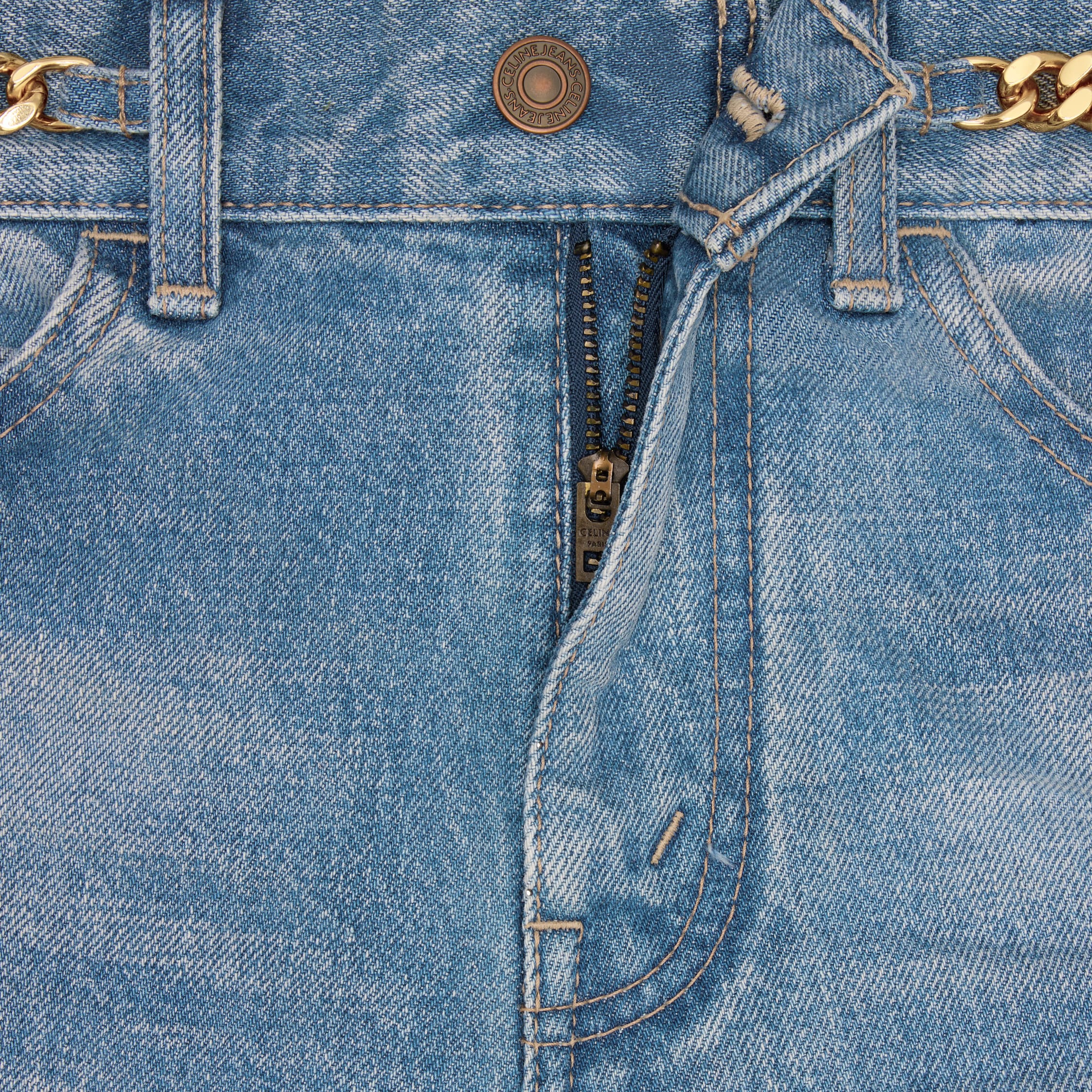 KITTY JEANS IN PISMO WASH DENIM - PISMO WASH | CELINE