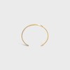 Torsion Bracelet in  Yellow Gold and Diamonds - Yellow Gold and White -  - 1 | CELINE
