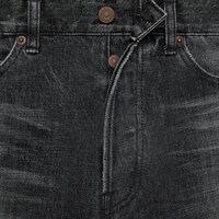 wesley jeans in black ice rinse wash denim - BLACK ICE RINSE -  - 1 | CELINE