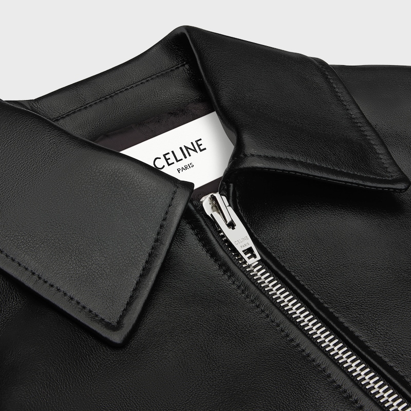 jacket IN calfskin - BLACK -  - 1 | CELINE