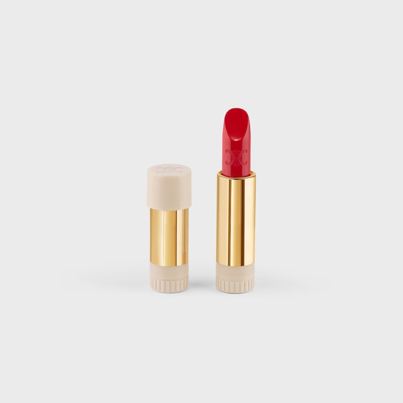 REFILL LE ROUGE CELINE SATIN LIPSTICK - 02 ORANGE CLÉA - 02 ORANGE CLÉA - LIPSTICKS AND ACCESSORIES - 1 | CELINE