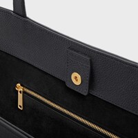 MEDIUM CABAS ANAÏS CUIR TRIOMPHE in Grained calfskin - BLACK - CUIR TRIOMPHE - 1 | CELINE