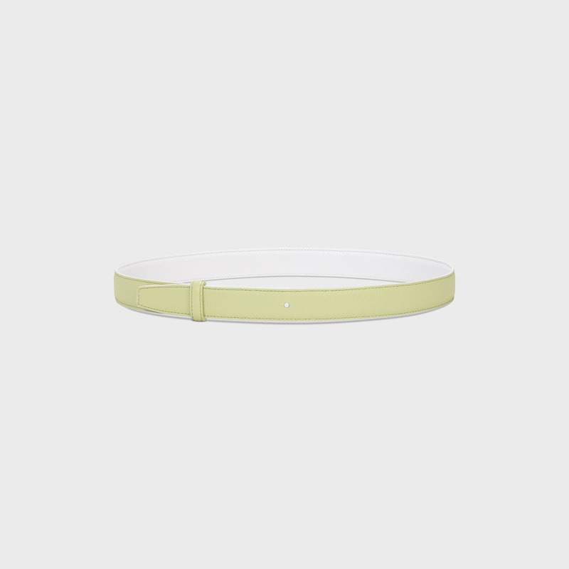Reversible Strap 25MM IN Smooth and Grained Calfskin -  -  - 1 | CELINE