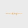 ELEGANT CHARM BELT 18MM IN PYTHON - CREAM -  - 2 | CELINE
