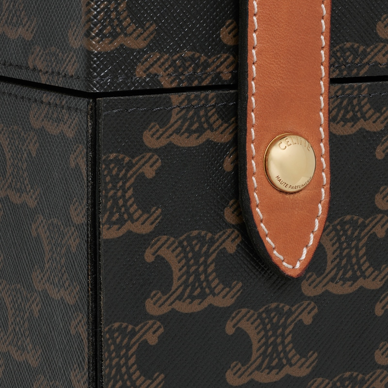 Case 1 Perfume 200ML in Triomphe Canvas and Natural Calfskin - Tan - CELINE HAUTE PARFUMERIE - 1 | CELINE