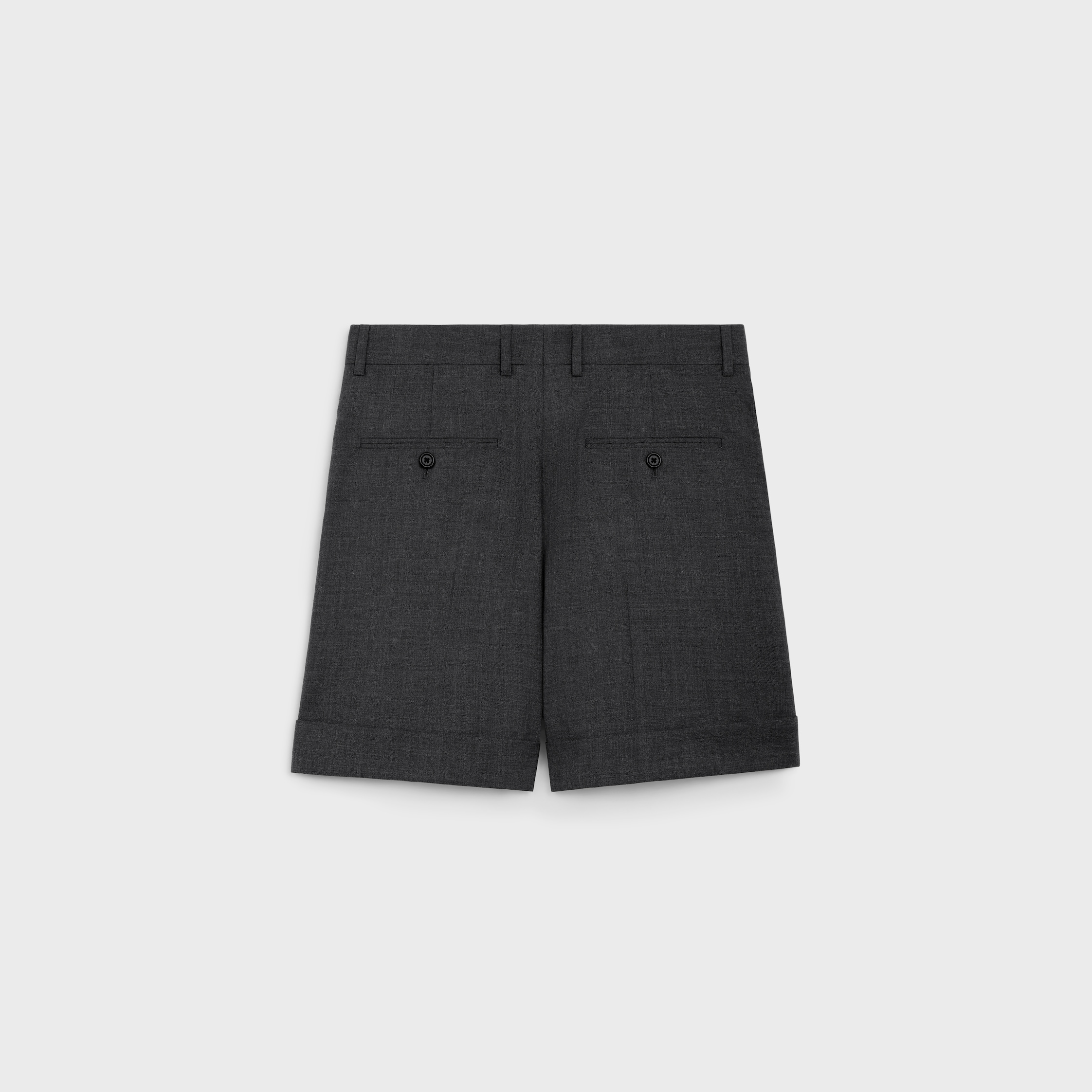 Classic School ショートパンツ　ブラック スクールボーイ ショートパンツ / ウール - | CELINE | セリーヌ
