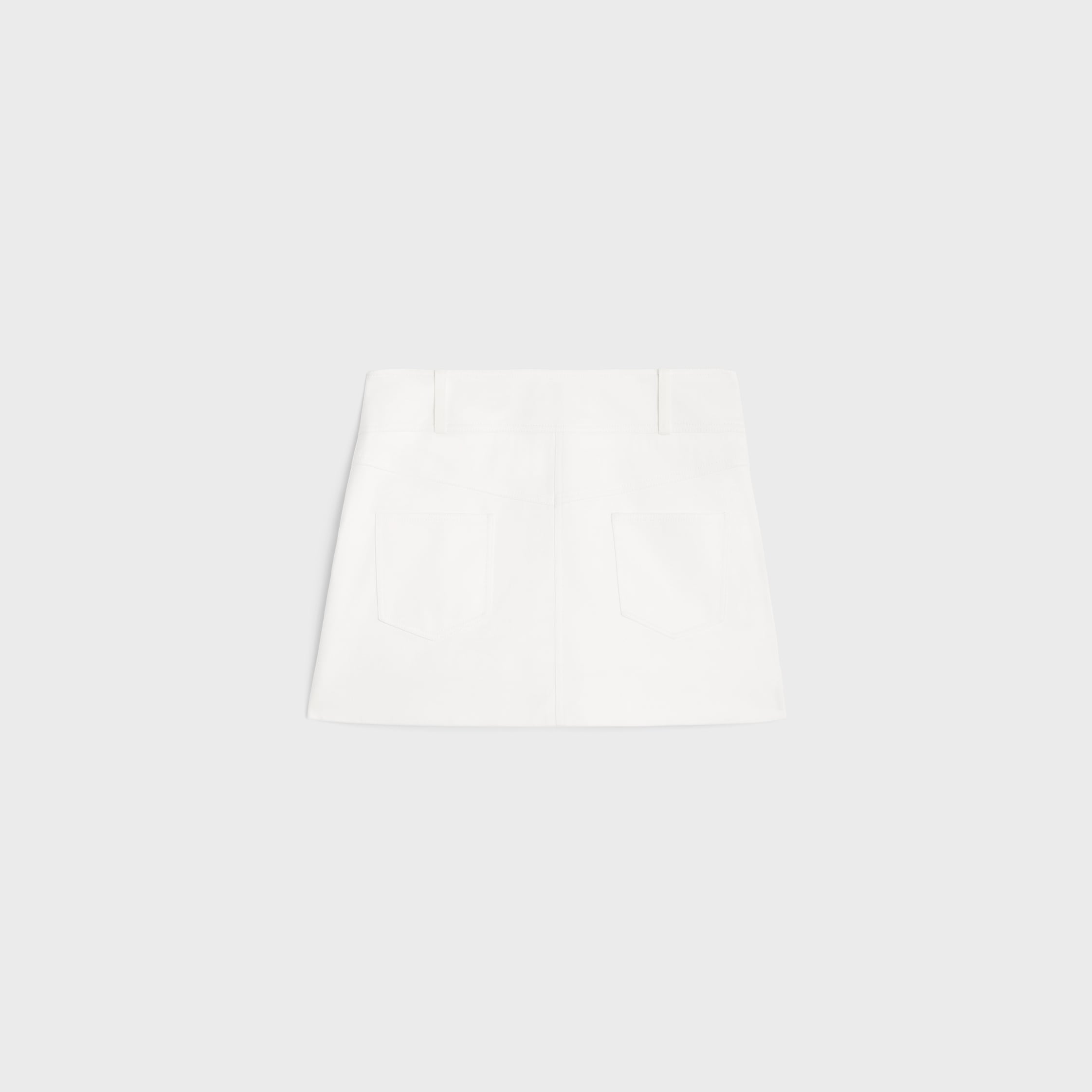 心ときめく◇コットンバチスト Mini Skirt◇CELINE celine-07IA-Embroidered-Mini-