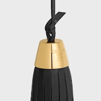 TASSEL CHARM IN SMOOTH LAMBSKIN - BLACK - CHARMS AND ACCESSORIES - 2 | CELINE