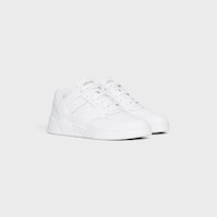 CELINE TRAINER CT-07 LOW LACE-UP SNEAKER in CALFSKIN - OPTIC WHITE -  - 2 | CELINE