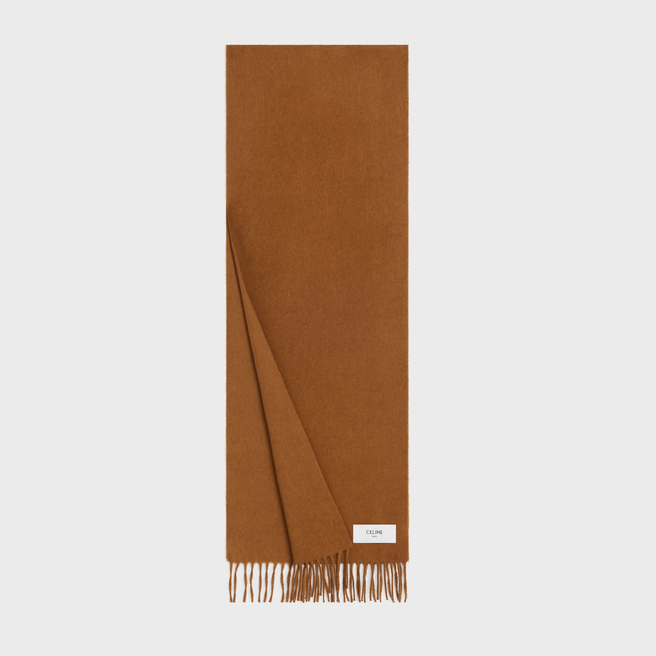 scarf IN cashmere - CAMEL | CELINE