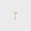 Medaille Celine Ring in Yellow Gold and Diamonds - Yellow Gold and White -  - 3 | CELINE