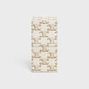 Case 1 perfume 100ml in Triomphe Canvas - WHITE - FRAGRANCES - 3 | CELINE