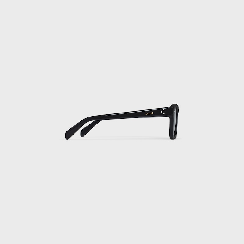 Black Frame 42 Sunglasses in Acetate - BLACK -  - 1 | CELINE
