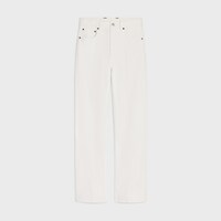 보이프렌드 진 001 - 데님 - 화이트 헤비 스톤 워시 -  - 1 | CELINE