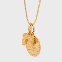 Celine Charms Maison Celine金色飾面黃銅徽章吊飾 - 金色 - 為她甄選 - 2 | CELINE