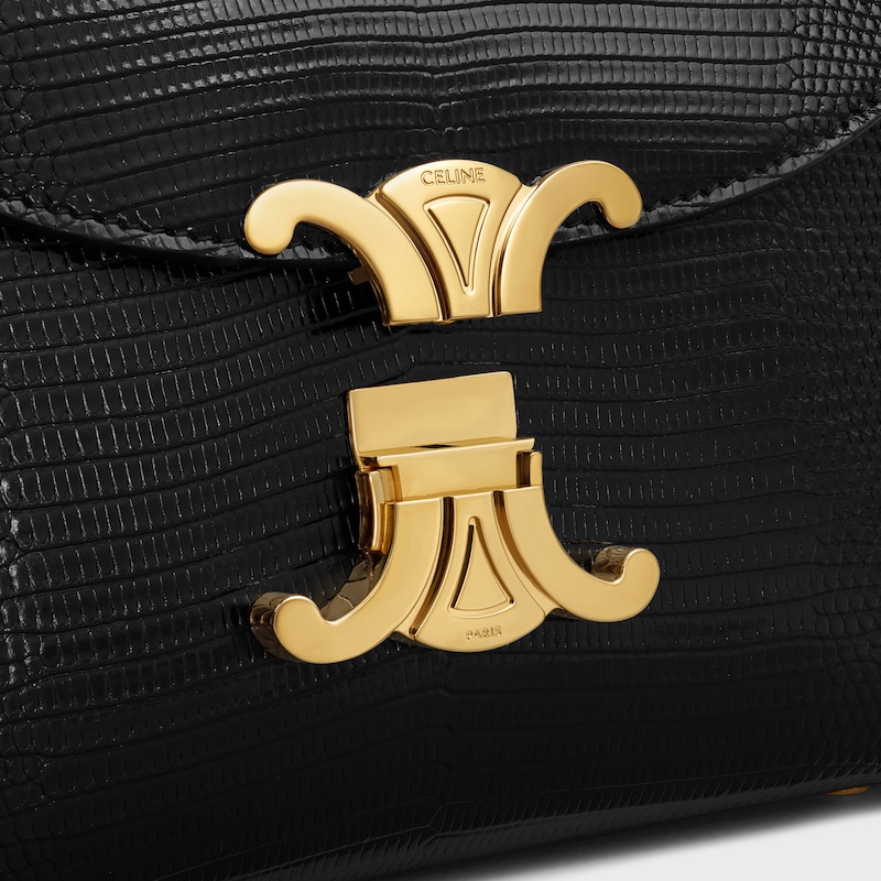 TEEN NINO BAG IN Lizard - BLACK - NINO - 1 | CELINE