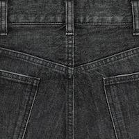 wesley jeans in black ice rinse wash denim - BLACK ICE RINSE -  - 2 | CELINE