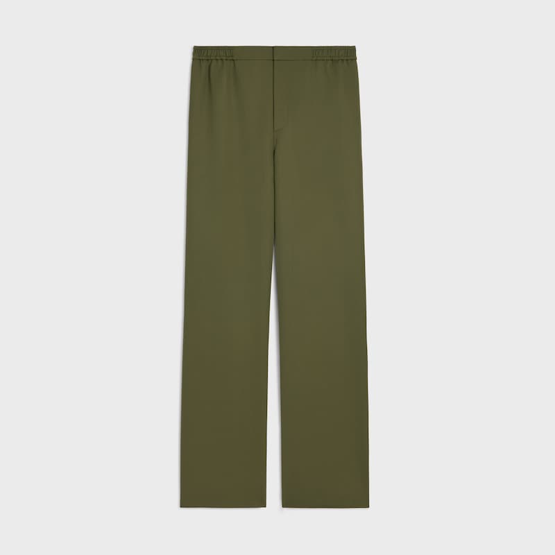 PANTALONES DE LANA - Oliva -  - 1 | CELINE