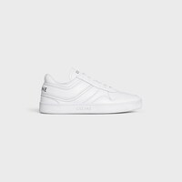 CELINE TRAINER LOW LACE-UP SNEAKER in CALFSKIN - OPTIC WHITE -  - 1 | CELINE