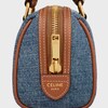 미니 보스턴 - 데님 & 카프스킨 - 블루 데님 - 라인별 보기 - 4 | CELINE