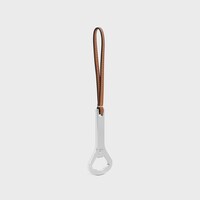 Triomphe Bottle Opener in Steel and calfskin - TAN - SMALL GIFTS - 2 | CELINE