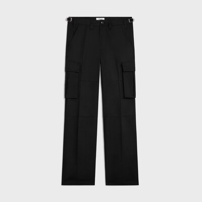 CELINE 카고 팬츠 - 테크니컬 코튼 - 블랙 -  - tileIndex | CELINE