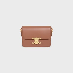 SAC TRIOMPHE TEEN veau brillant - BRONZE - TRIOMPHE - 1 | CELINE