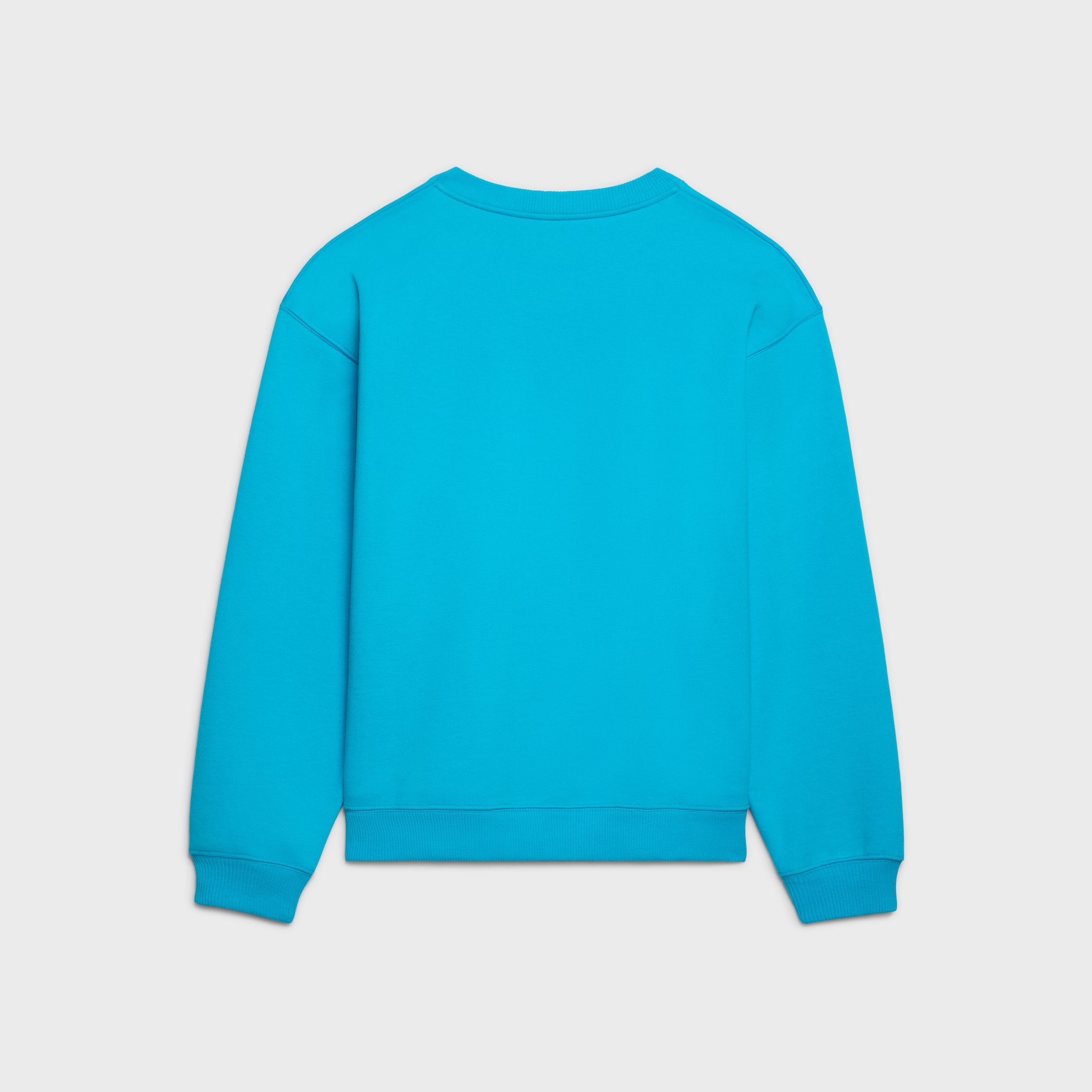 sweatshirt IN cotton fleece - MICKEY BLUE / BLACK | CELINE
