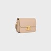 Teen Triomphe Bag in shiny calfskin - OAT BEIGE - CROSS-BODY BAGS - 2 | CELINE
