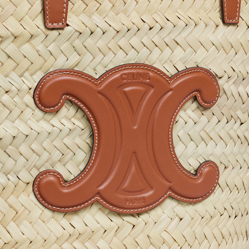 CELINE中號經典提籃包 - 棕黃色 - HOBO手袋和托特包 - 1 | CELINE