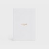 large notebook in paper - WHITE - STATIONERY - 1 | CELINE