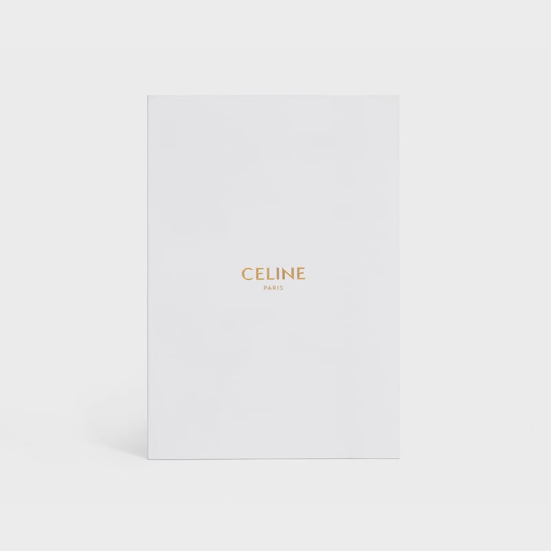 大号纸质笔记本 - 白色 - 精品甄选 - 1 | CELINE