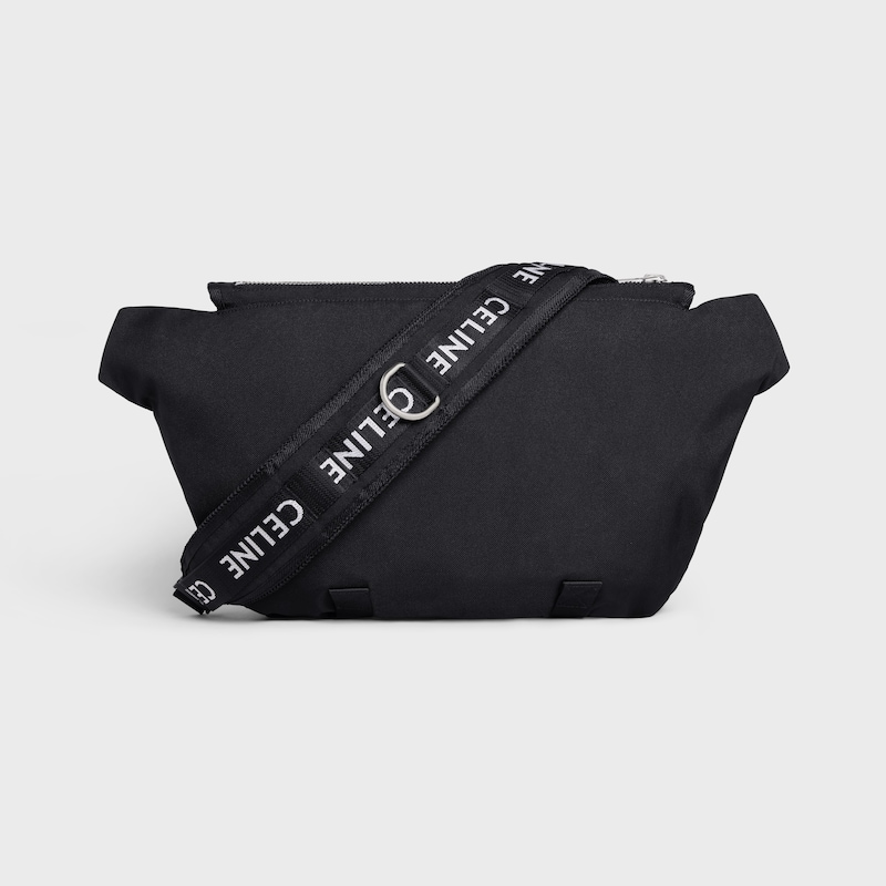 SAC MESSENGER TREKKING MOYEN MOD&Egrave;LE en nylon avec imprim&eacute; celine - NOIR - GIFT FINDER - 1 | CELINE