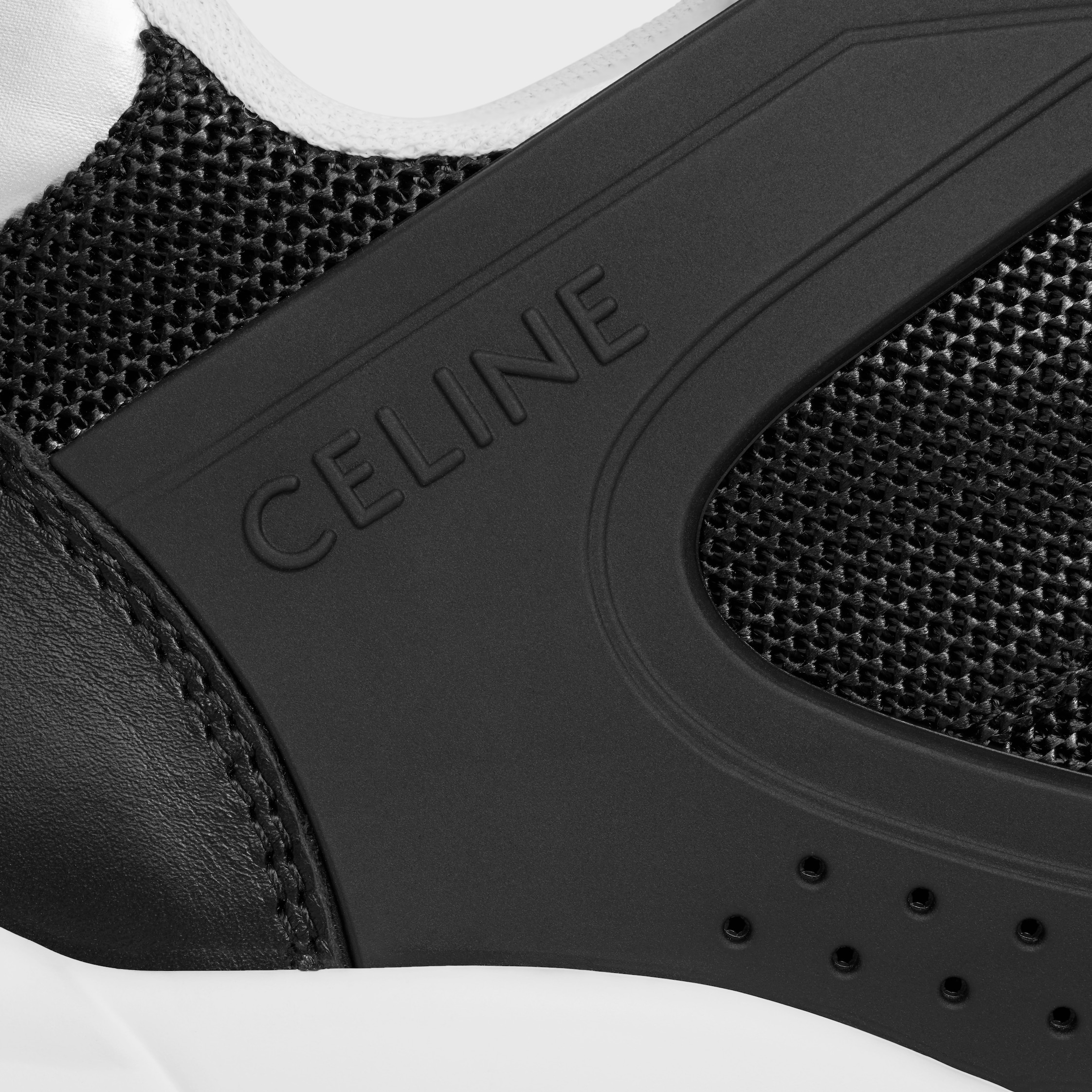 メンズ*CELINE*TRAINER CT-07 LOW LACE-UP スニーカー ブラック Celine Men CT-07 Celine Trainer Low Lace-up Sneaker in