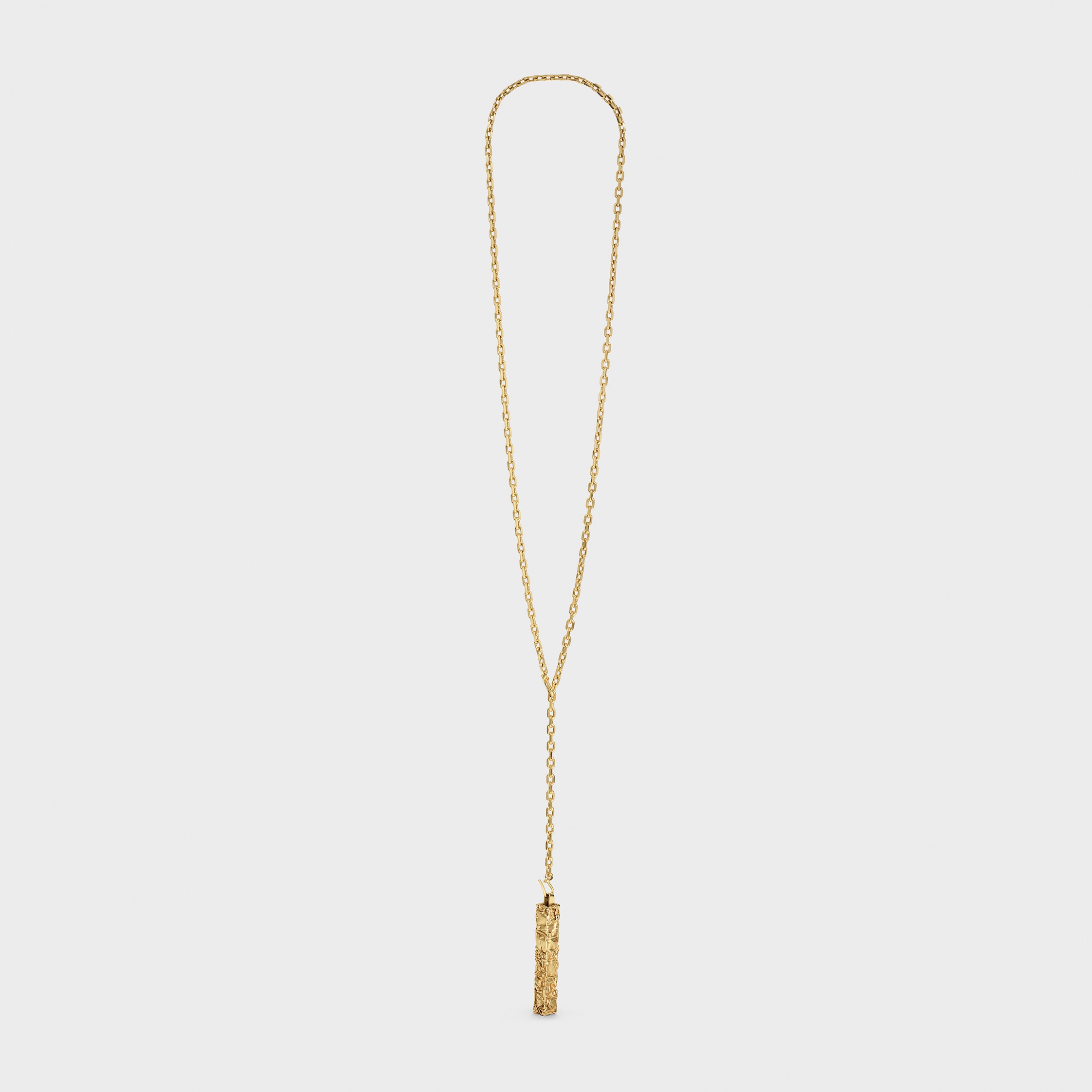 Celine César Project Compression Necklace in Vermeil - Gold