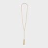 Celine César Project Compression Necklace in Vermeil - Gold - NECKLACES - 1 | CELINE
