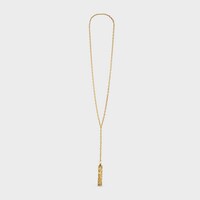 鍍金銀Celine César Project Compression頸鍊 - 金色飾面 - 项链 - 1 | CELINE