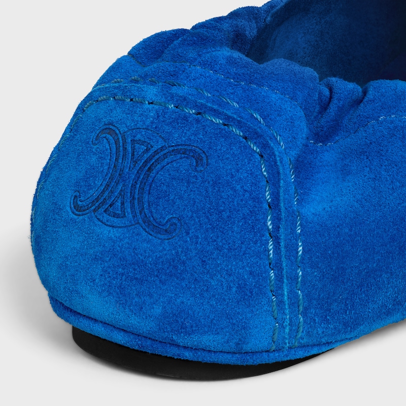 MOCAS&Iacute;N ADAM DE ANTE DE PIEL DE BECERRO - Azul el&eacute;ctrico -  - 1 | CELINE