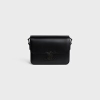 TEEN TRIOMPHE BAG IN Shiny Calfskin - BLACK - GIFT FINDER - 1 | CELINE