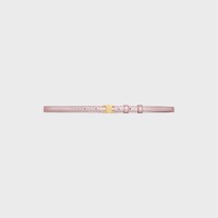 틴 13MM 트리옹프 벨트 - 펄리 파이톤 - 라이트 핑크 -  - 2 | CELINE