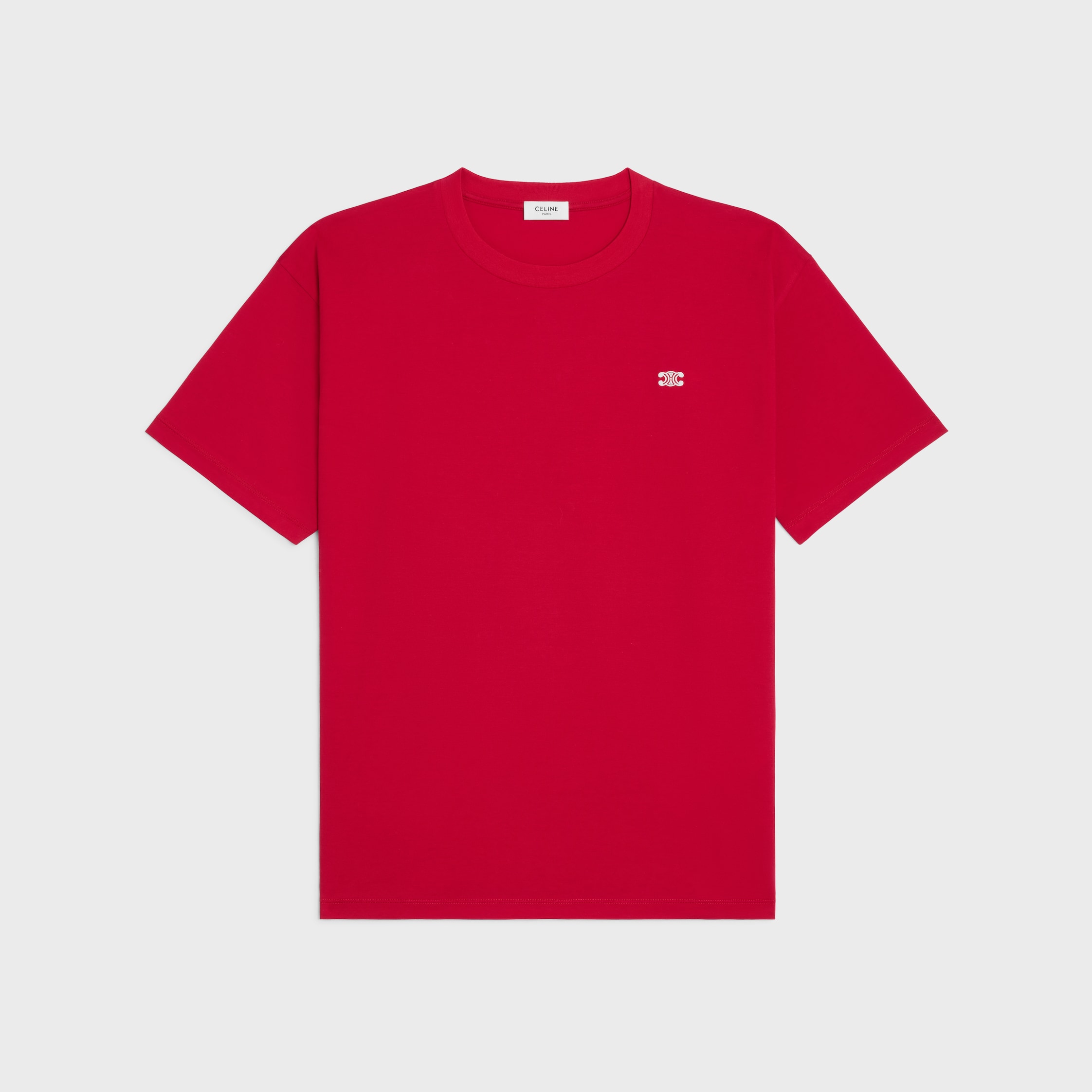 CELINE｜SHORT-SLEEVED ROUND NECK T-SHIRTS (2X65M871W 01R T-Shirts CELINE Women's | 24S