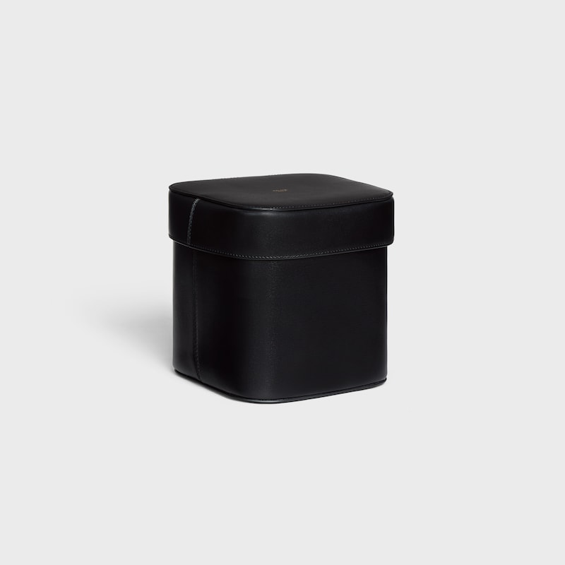 Large Box in Shiny Calfskin - BLACK - HOME - 1 | CELINE