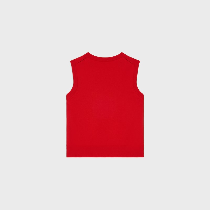 TOP DE LANA FINA - ROJO -  - 1 | CELINE