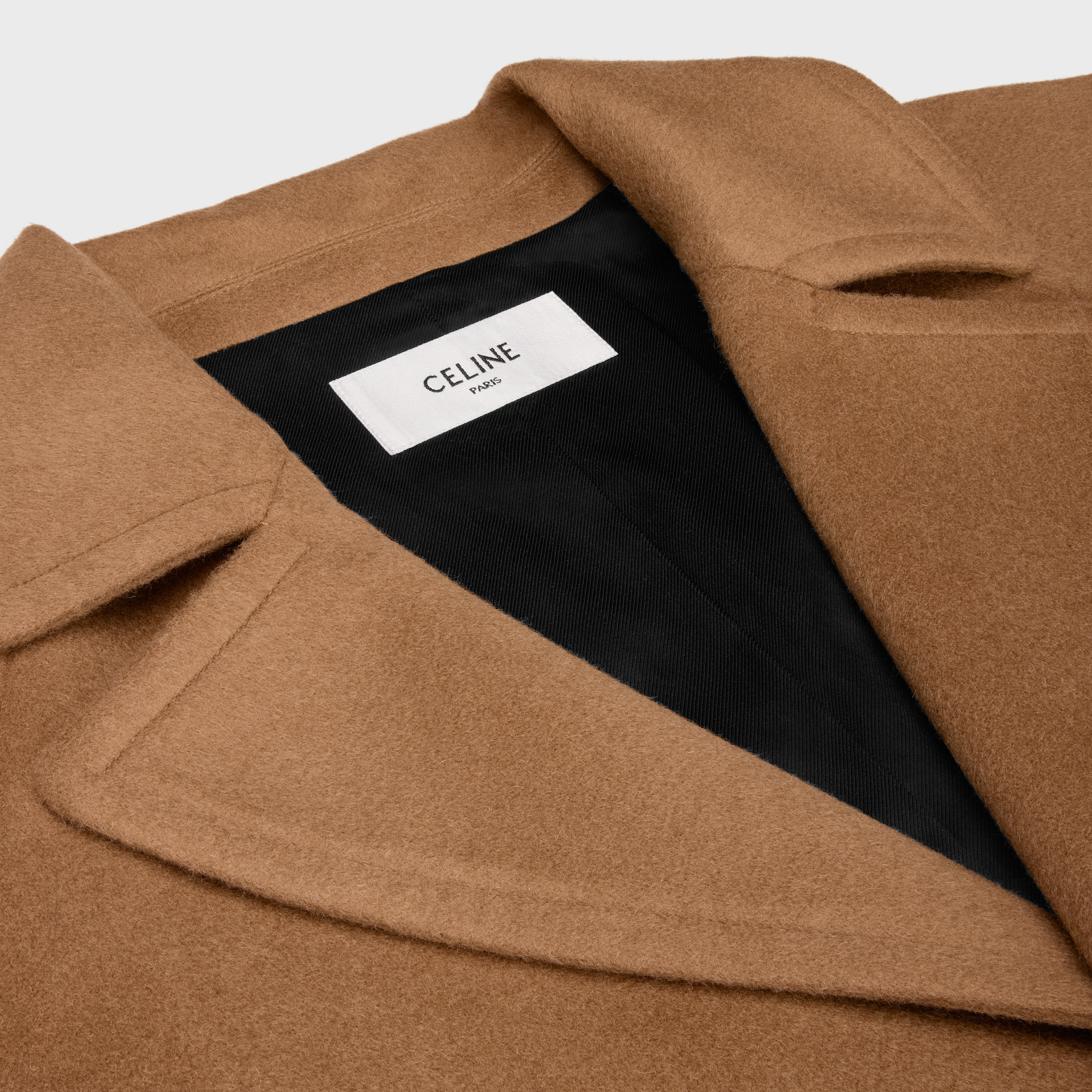 関税込 Celine coat in camel cloth CELINE | Camel Men's Full-length Jacket | YOOX