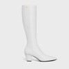 STAGE - HIGH BOOT IN LAMBSKIN - Ultra White -  - 1 | CELINE