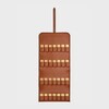Domino Case in Triomphe Canvas and Lambskin - Tan - HOME - 5 | CELINE